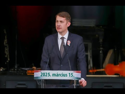 Dr. Pásztor Bálint, március 15-i ünnepi beszéde-cover