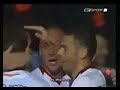 Gol di Mancini contro il Lione