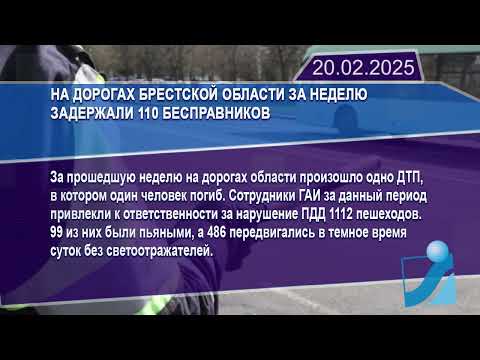 Новостная лента Телеканала Интекс 20.02.25.