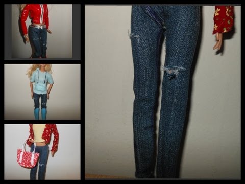 how to make ag doll skinny jeans