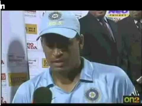 Sri Lanka Vs India - T20 - 2009 - Post match presentation