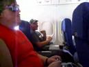 Matt Rogers Bored on a Plane