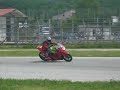 In pista a Limatola 17/5/08: Dritto al curvone