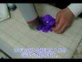ちぢむシートでコサージュを作る