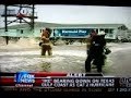 Geraldo Getting Smashed By Hurricane Ike Storm Surge