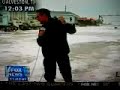 Geraldo Getting Smashed By Hurricane Ike Storm Surge