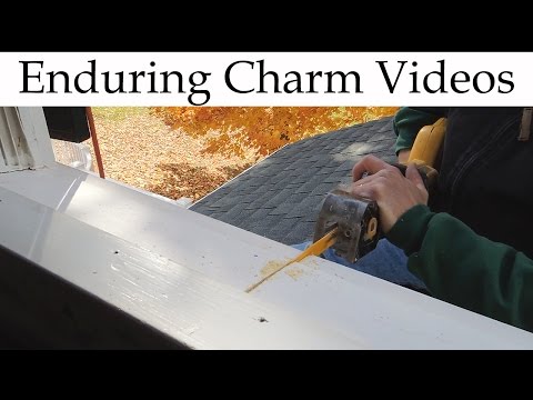 how to repair rotted window sill