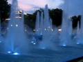Fountains at Kings Island at Night