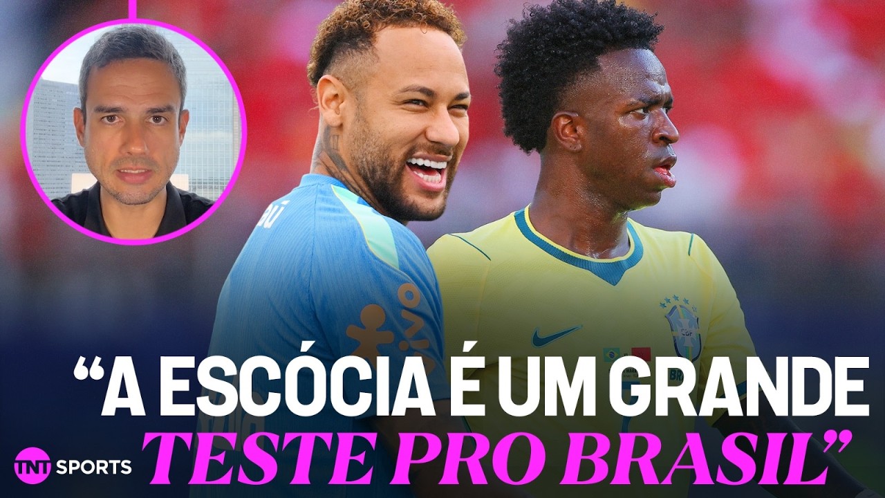 O Que O Brasil Precisa Pra Jogar Com O Neymar Contra Escócia? Marcelo Bechler Analisa!