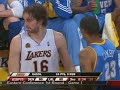 2008 NBA Playoffs Denver Nuggets at LA Lakers Game 1