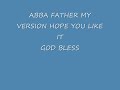 Catholic Christian songs ABBA FATHER joe mc guiness