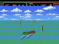 grab your nitro and board your speed boat! magmawk is racing once again to beat the green boat! does he have what it takes to become world champion? is that a bomb in the ocean? sorry, i was looking at the bikini babes cheering me on. eliminator boat duel is an action racing game with 3 viewpoints, 8 opponents, and 24 stages in a slightly unique game made in 1991. some elements, like boat upgrades and nitro collecting, look to be borrowed from the more popular off-road series. has a two player split screen mode. tech note: quality is lower than usual. hq converted parts were exceeding 150mb for complex reasons. spam, hate, and flames will get cut by jagged sunglasses.