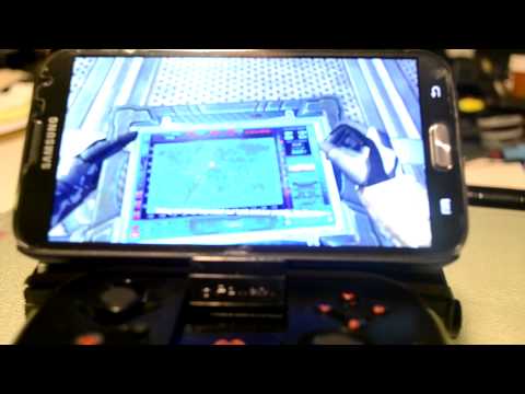 Galaxy Note 2 and the Power A Mobility MOGA(Non Airsoft)