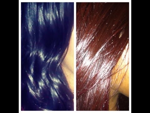 how to dye installed weave