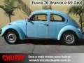 Trote do Chupim - Fusca 76 Branco e 69 Azul