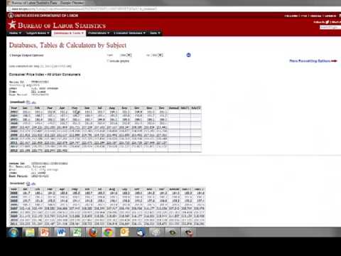 how to adjust by inflation