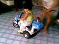 Jae Lloyd Anovert-Bonifacio Driving his motor bike