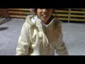 Mateo's Kids ice skating in Ghedi's Plaza, Brescia Italy - Dec 2009.mp4