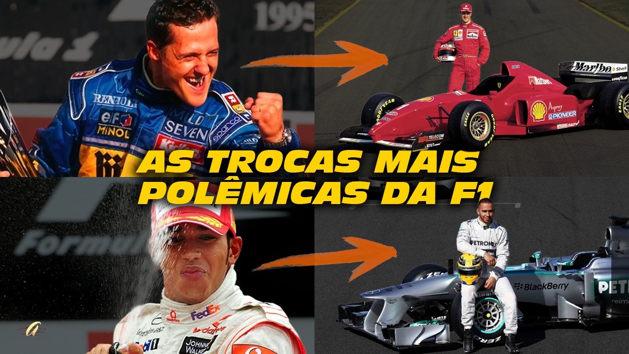 SCHUMACHER, HAMILTON, ALONSO… QUAL PILOTO FEZ A TROCA DE EQUIPE MAIS POLÊMICA DA FÓRMULA 1?