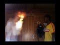 Fire blast test