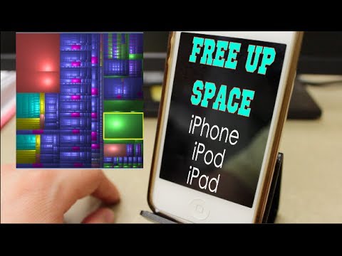 how to eliminate other space on iphone