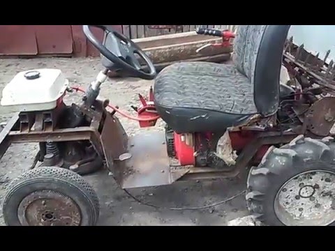 Трактор из мотоблока агро своими руками видео