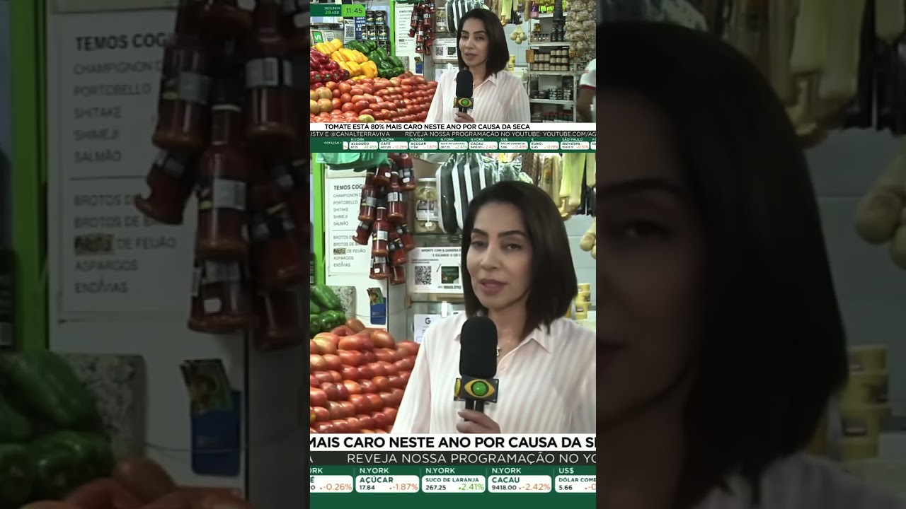 Tomate está 80% mais caro neste ano por causa da seca