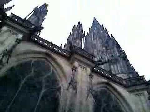 St. Vitus Cathedral flying ...