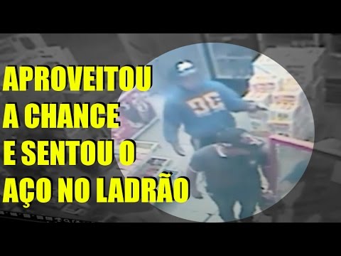 El dramático final de un joven atracador en una tienda (18+)