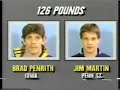 1988 ncaa finals, 126 lbs. jim martin (penn state) vs brad penrith (iowa)

1st & 2nd periods
