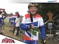 Les cyclos sur le bord de la route du Tour