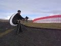 Hafrafell, a few solo and one tandem take-off