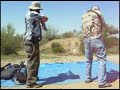 shooting with gary in the desert