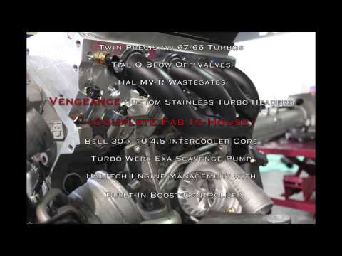 Vengeance Racing Twin Turbo 457 cubic inch C6 Z06