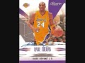 Kobe Bryant Autographed Basketball Card Video