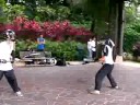 RSW 2008_08_25d (Sparring short spear vs Te-Kagi-Yari)