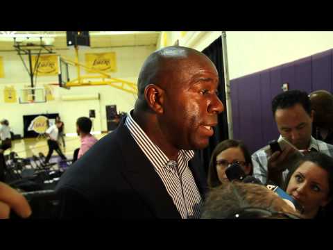 Video: Magic Johnson Reacts To Clippers, Donald Sterling Ruling