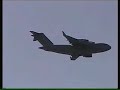 C-17 Globemaster III flyby