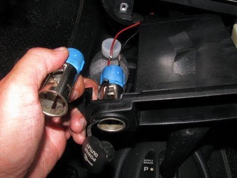 How to Replace Cigarette Lighter on Dodge Neon part2