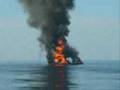 videos de sinking LTTE terrorist weapon smuggling ship (2007)