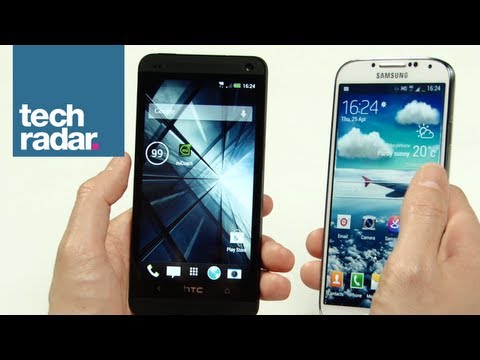 Samsung Galaxy S4 vs HTC One Comparison Review
