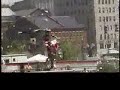 Dirtbike racer comes up short and smashes his face