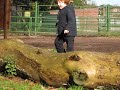 Eoin at FOTA wildlife park.