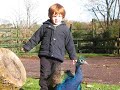 Eoin at FOTA wildlife park.