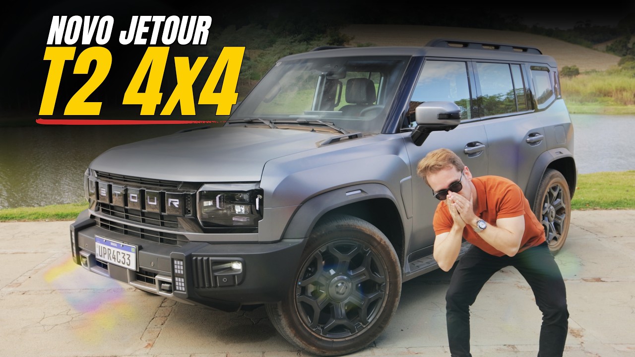 AVALIAÇÃO JETOUR T2 4x4. Melhor que o TANK 300? Confira!