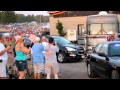 Rush Limbaugh at Fouth of July in Joplin Missouri as leaving in his car