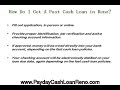How Do I Get A Fast Cash Loan in Reno?