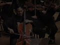 a theme from tiger and dragon performed by chamber orchestra, cellist andre gaskins