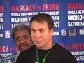maskaev vs  peter   oct  6th 2007 madison square garden