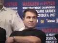 MASKAEV vs. PETER   Oct. 6th, 2007 Madison Square Garden
